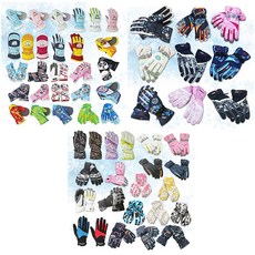 1+1 모든 연령 남녀공용 장갑 모음 눈썰매 스키 손가락 손모아 벙어리 성인 청소년 아동 유아, ★C 2, Pink