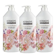 케라시스 퍼퓸 스위트 앤 플라워리 린스 1000ml x 3개 1set, 1L, 2set(린스6입)