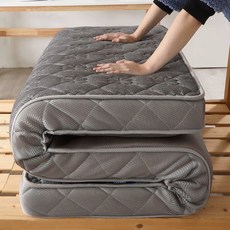 침대 90cm 토퍼 라텍스 극세사 넓이 보온, 1cm, 럭키 오잎클로버 그레이 두꺼운 8cm