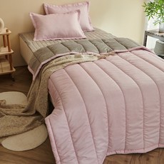 [르헤브] 허밍 고밀도 극세사 차렵이불 패드세트 싱글/SS