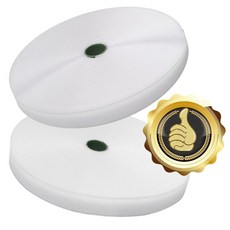 폭2.5cm 봉제용 재봉용 18M 찍찍이 가봉용 백색 59627PC 1(ea), 백색 보슬이