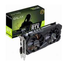 [리퍼] 갤럭시 GALAX 지포스 RTX 2060 BLACK D D6 6GB 그래픽카드, RTX2060