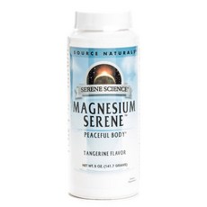 SOURCE NATURALS 鎂補充粉 莓果口味, 141.7g, 1個