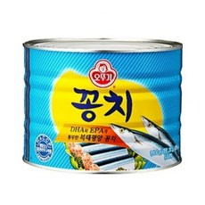 오뚜기 꽁치 통조림, 1.8kg, 4개