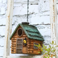 야외 새둥지 앵무새 은신처 새장 정원 공원, A. 숲 속 나무 새집, 1개