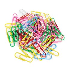 엠씨플러서 컬러 클립 70개입 종이정리