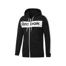 리복 로고 후드 트랙재킷