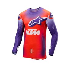 KTM 남성용 표준 모토크로스 저지 오렌지, L