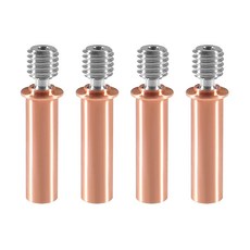 DANN 4pcs CR6 SE 바이메탈 히트브레이크 업그레이드 모든 금속 티타늄 합금 및 구리 목구멍 노즐 3D 프린터 CR-6 SEMaxCR-5 PRO 핫엔드 부품용