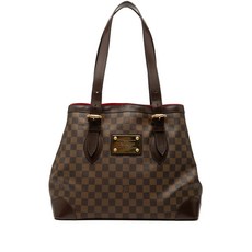 루이 비통 중고 2008 다미에 에벤 햄스테드 PM 토트 백