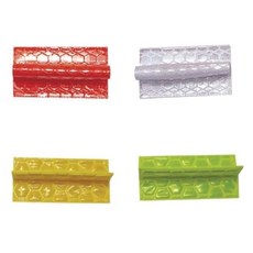 야간 차량 주행 차량사고방지 고휘도반사지 차선 오뚝이 우천 안전경고등 운전자, 노란색