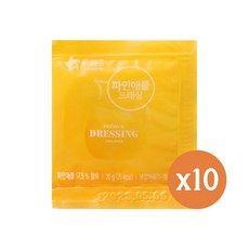 아워홈 파인애플 드레싱 20g x 10개 / 일회용 샐러드 소스
