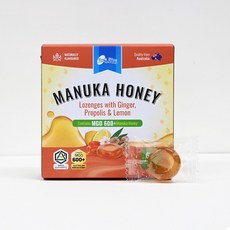 트루블루 프로폴리스 마누카 허니 캔디 MGO 600+ 호주산, 1박스, 60g