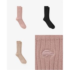 라코스테 LACOSTE (여성 26SS 여성 글리터 삭스 RA193E-56G 3컬러 택1 463996