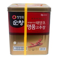 청정원 태양초 명품 고추장, 14kg, 1개