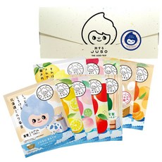 JUSO 입욕제 바스파우더 10개입 과일향