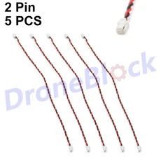Pixhawk 비행 컨트롤러용 케이블 와이어 6C 4 CUAV v5 JST GH1.25 5PCs, 07 2Pin 5PCS