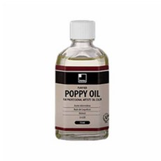 유화 뽀삐오일 건성유 황변현상 줄이기 유화 보조제 기름