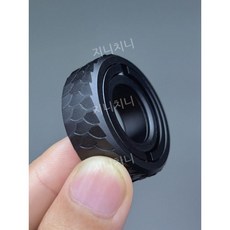 메카니컬 링 피젯 스피너 휴대용 스트레스 해소 EDC 회전 장난감, 단락 링, H