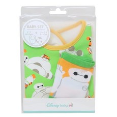 스몰 플래닛 디즈니 베이비 세트 비브 양말이 들어간 선물 세트 베이맥스/베이맥스 모치