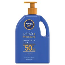 니베아 모이스처 선크림 SPF50+ Nivea Sun Protect & Moisture Lotion, 1개, 1L