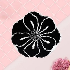 스킬자수 방석 키치 레트로, AX. 작고 향기로운 꽃