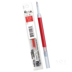 에이오티e샵 에너겔 퍼머넌트 적색리필심 0.7mm 수험생