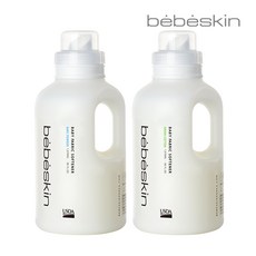 베베스킨 유연제(베이비파우더) 1 070ml 2개 USDA인증, 1개, 1.07L, 유연제(베이비+그린코튼)2개set