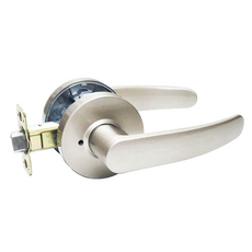 엠프라이스 국내 제조 버튼형 방문손잡이 문손잡이 문고리 T-월드 그레이, 1개