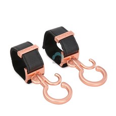 Chubby Papa 嬰兒車掛鉤 萬用推車掛勾 嬰兒車置物掛 輕鬆掛物, 嬰兒推車掛鉤 香檳色, 1套