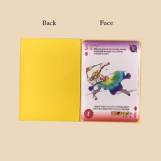 포커 카드 프로텍터 트럼프 홀덤 동전 프로텍트 50개 매트 울티메이트 아우터 컬러풀 스탠다드 사이즈 슬리브 트레이딩 보호 쉴드 매지컬 커버 PKM 66x91MM, 3)Yellow  50pcs