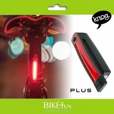 Knog Plus 磁扣快夾警示燈, 黑色款, 1個