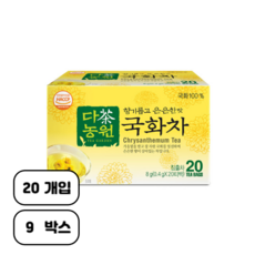 다농원 국화차 티백, 400mg, 20개입, 9개