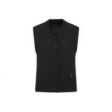 STANDEWS 高爾夫馬甲 無袖針織上衣, 黑色,XL, 1個