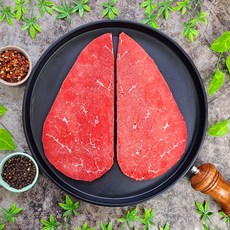 호주산 우둔살 육전 육포 육회용 500g, 5mm채썰기 육회용 500g