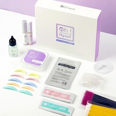 오마이셀프 간단한 롯드 래쉬업 셀프 속눈썹펌 키트, 1개