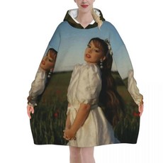 아일리바 싱어 투어 블랭킷 후디 웨어러블 대형 포켓 수면 가방 부드럽고 아늑한 원지, 2. 2