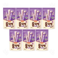 아이배냇 롱떡뻥, 7개, 30g, 블루베리맛