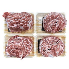 한돈 국내산 돼지 앞다리살 불고기용(냉장), 5개, 500g