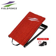 야구 타격 훈련 베이스 매트 플레이트 발판 장비 용품 머신 투수 휴대용 피칭 연습용 세트, 1개, 타격 발판 잔디 패드 포함