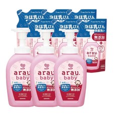 日本 Arau.baby 寶貝無添加奶嘴奶瓶清潔泡泡, 1個