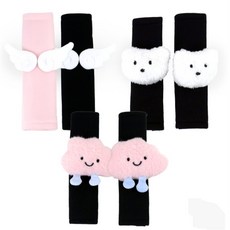 사라샵 벨트 커버 인형 어깨, 핑크 구름