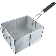 대형 튀김기 튀김망 거름망 채반 업소용 치킨 분식집 3리터의 조밀한 메쉬(밀도 2.0mm), 081 스테인리스 튀김 바구니