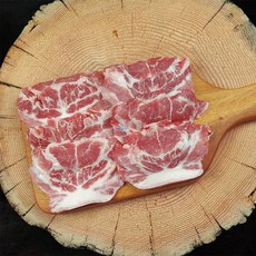 돼지 뒷고기 (반값할인) 뒷덜미살 꼬들살 500g 특수부위, 1개