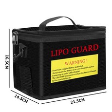 리포가드 방화재질 리튬 배터리 다기능 방폭 가방 안전백, 1개, 리포가드중형(블랙) 1개, 리포가드중형(블랙)