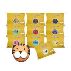 꼬메빔보 버블솝플레이 비누클레이 무향 단색 50g 리필 소용량, 블루