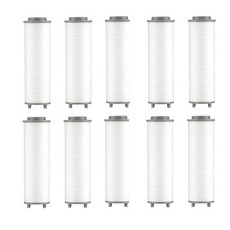 코튼하임 클로이 360도 6in1샤워기용 22mm 마이크로필터 10P, 1세트