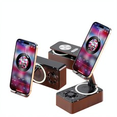 JWJJ 創意旋轉平板支架音響, PK01手機支架音響, 1個, 1