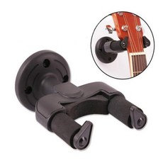 기타 벽걸이 거치대 행거 스탠드 - 견고한 벽면 고정식 기타 홀더, 1개