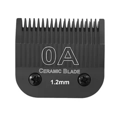 분리형 애완견 그루밍 클리퍼 스테인레스 스틸 블레이드 Andis Oster A5 Wahl KM10 시리즈 호환 가능 블, 04 OA(1.2mm)